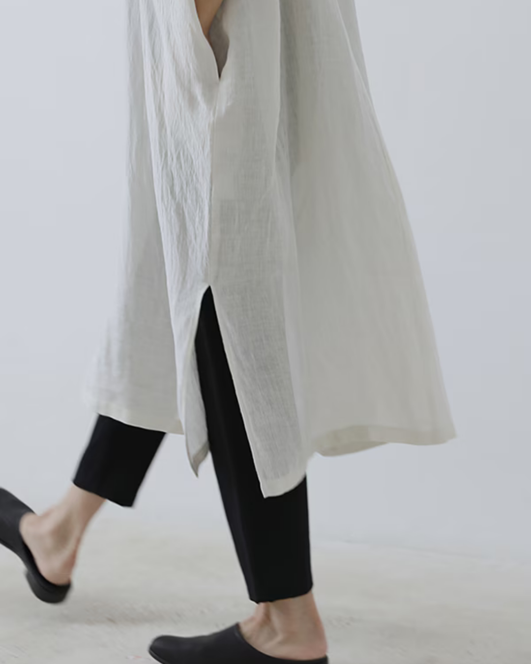 LINEN PONCHO