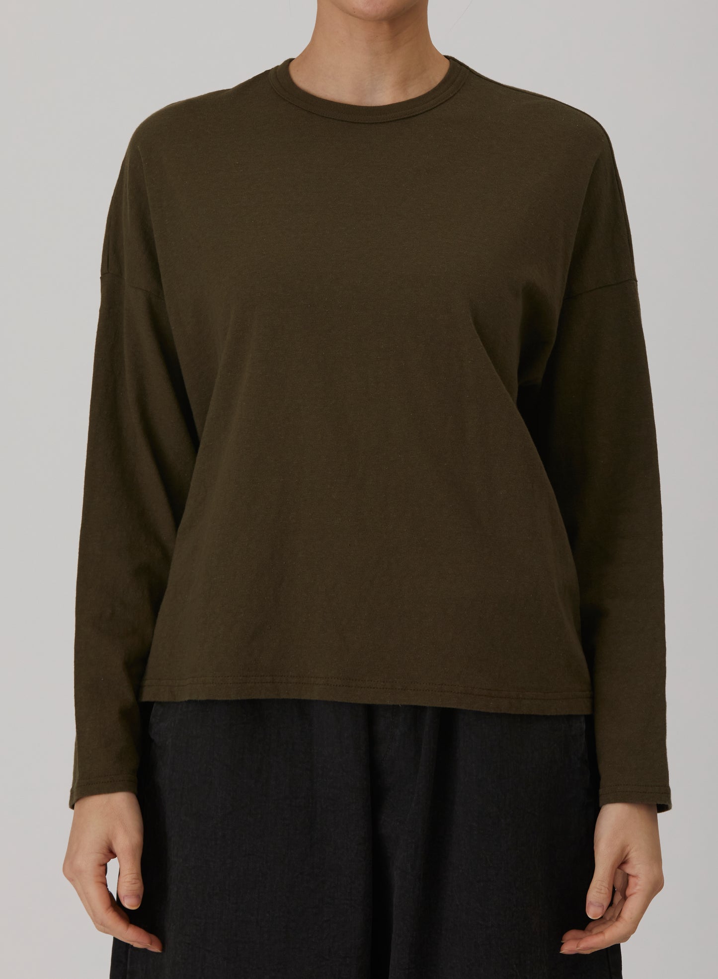 Recycle Jersey Long Sleeve Pullover