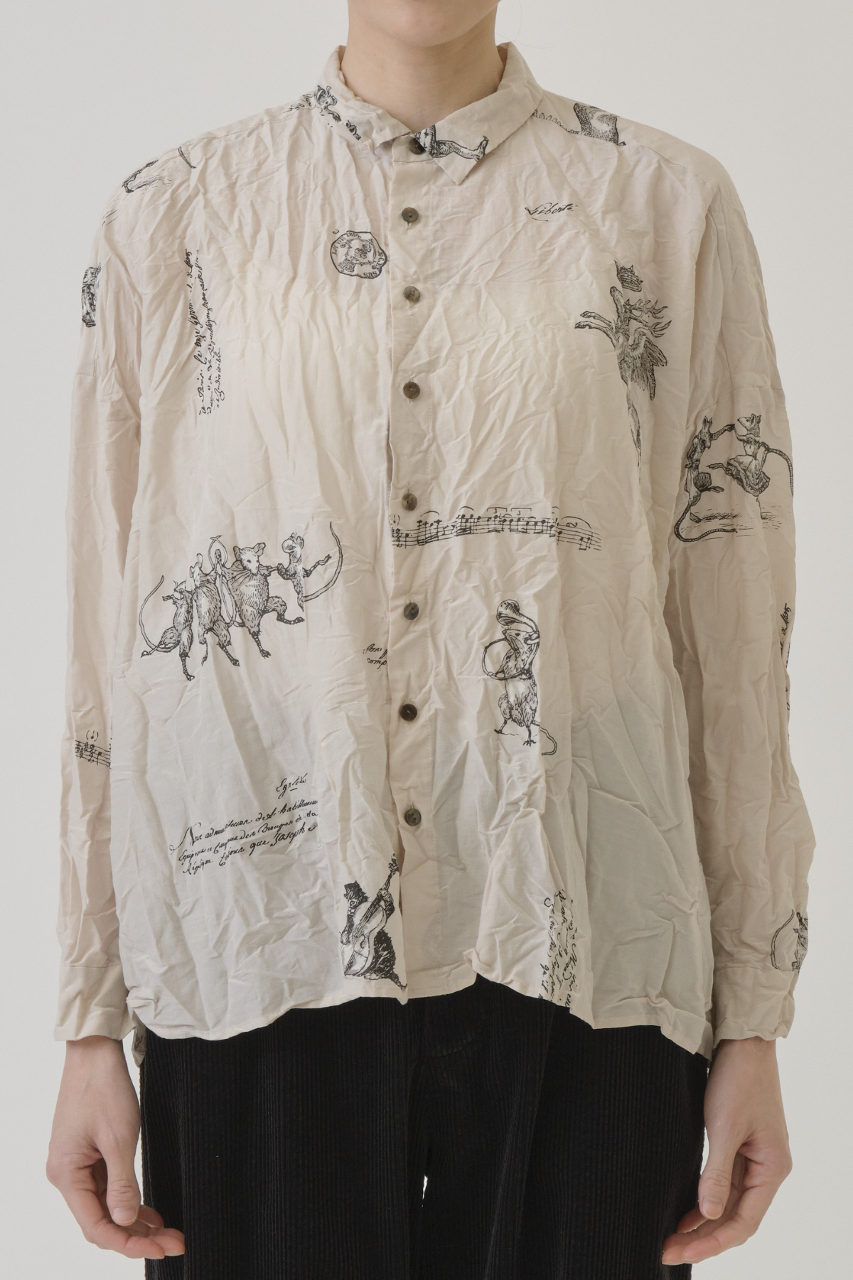 ANIMAL CONCERT BLOUSE