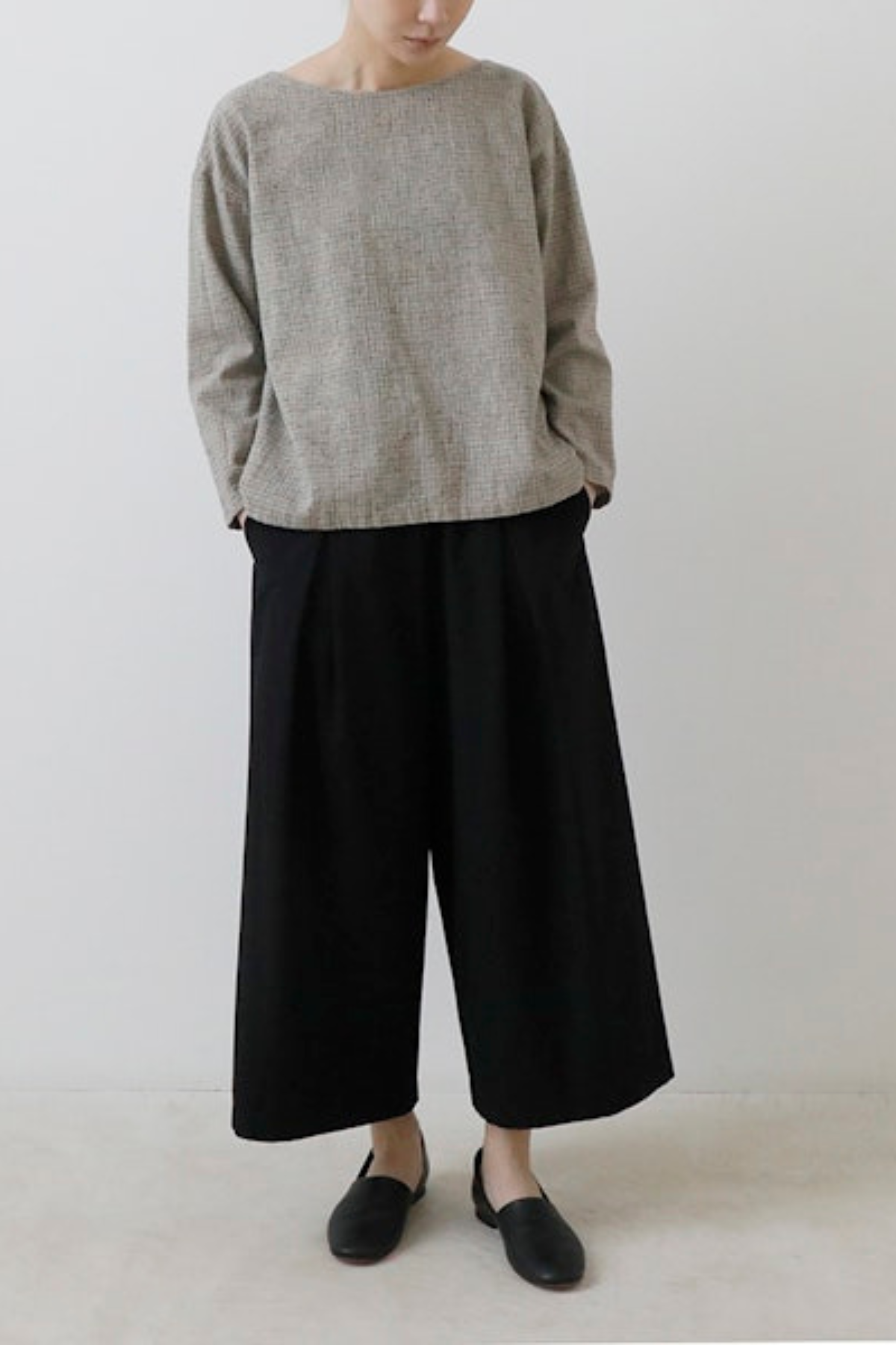 COTTON CULOTTE PANTS