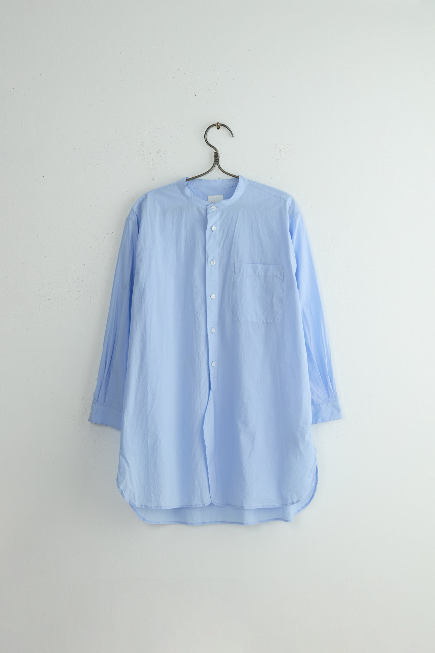 CLASSIC BAND COLLAR SHIRT
