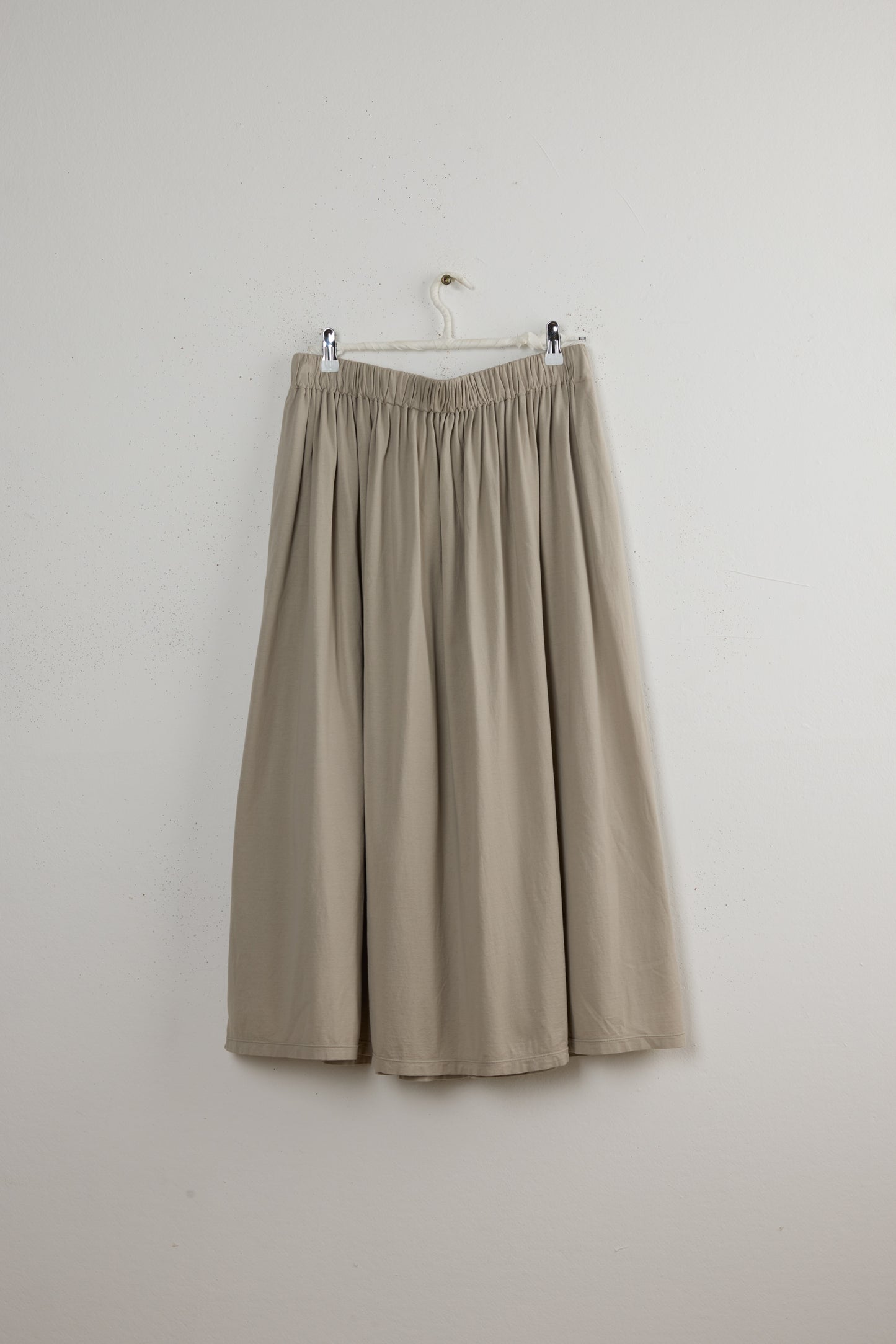 COTTON JERSEY LONG SKIRT