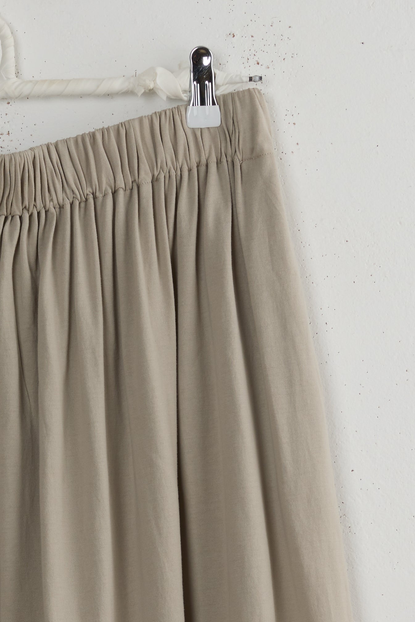 COTTON JERSEY LONG SKIRT