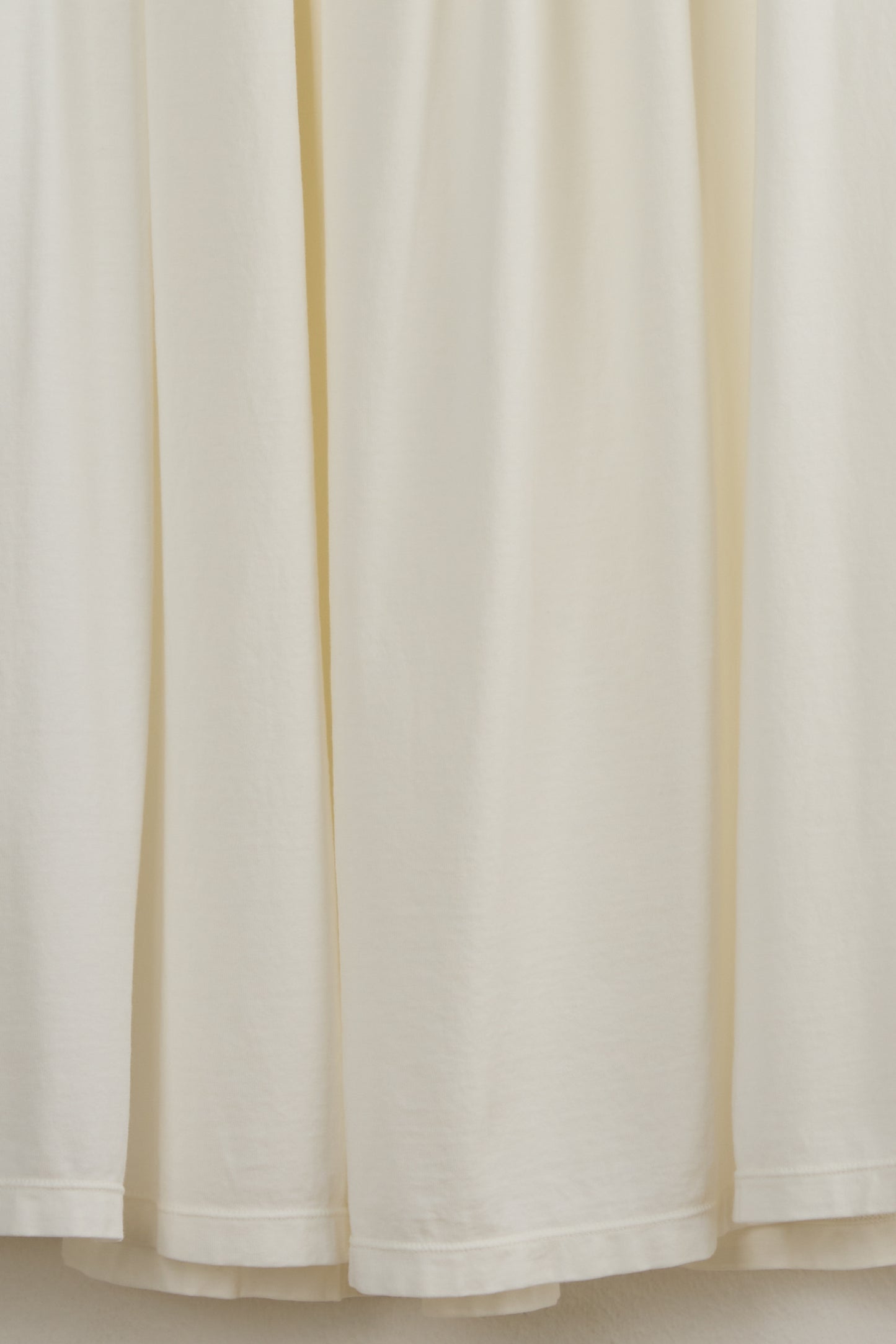 COTTON JERSEY LONG SKIRT