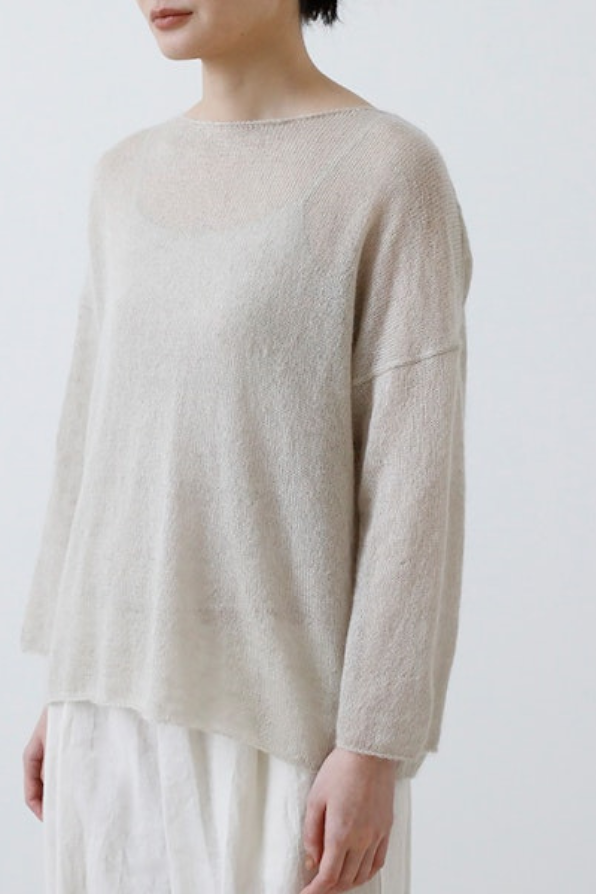 MOHAIR SILK PULLOVER