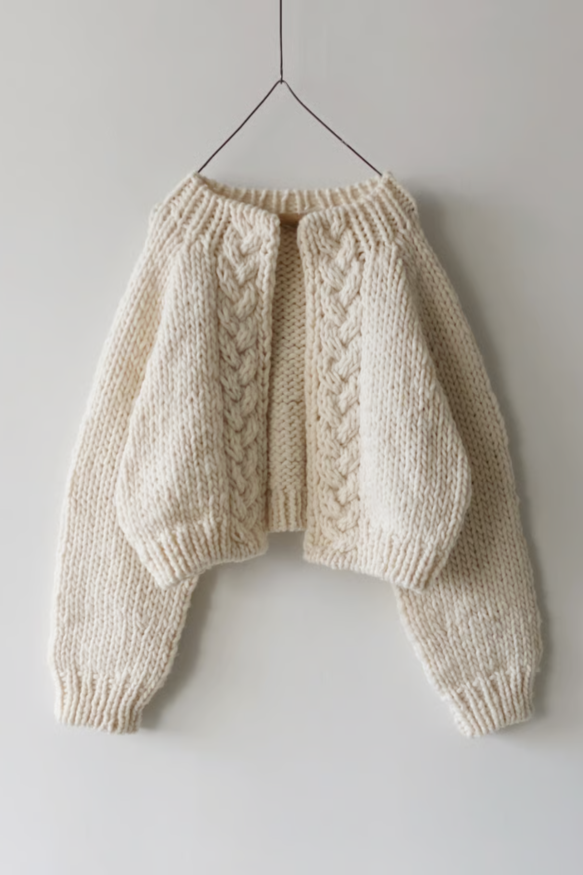PERU HAND-KNIT CARDIGAN
