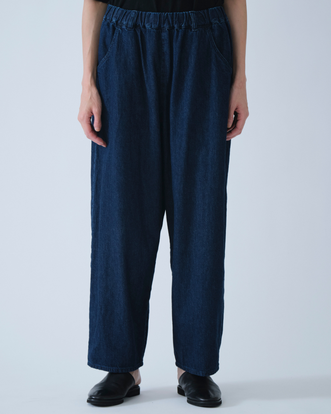 8OZ NATURAL DENIM EASY PANTS