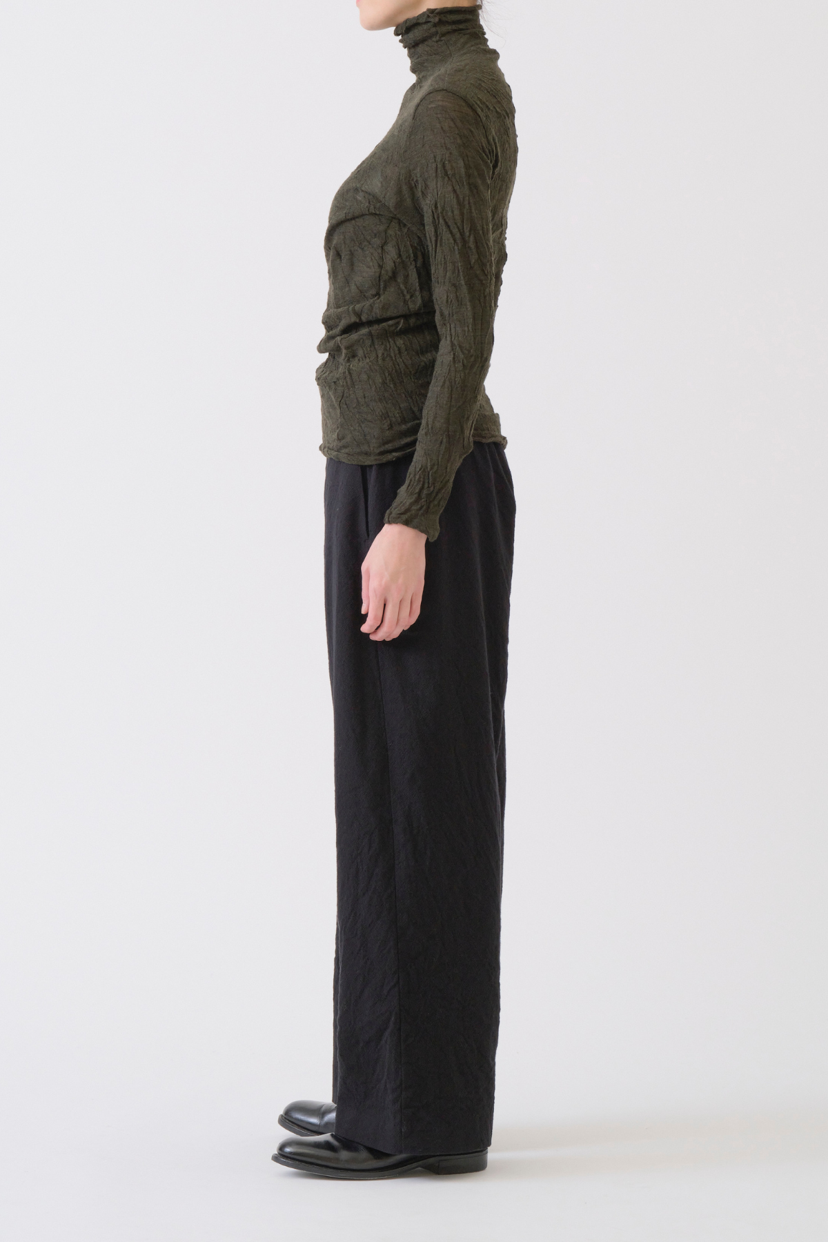 WG CRINKLE TURTLENECK PULL