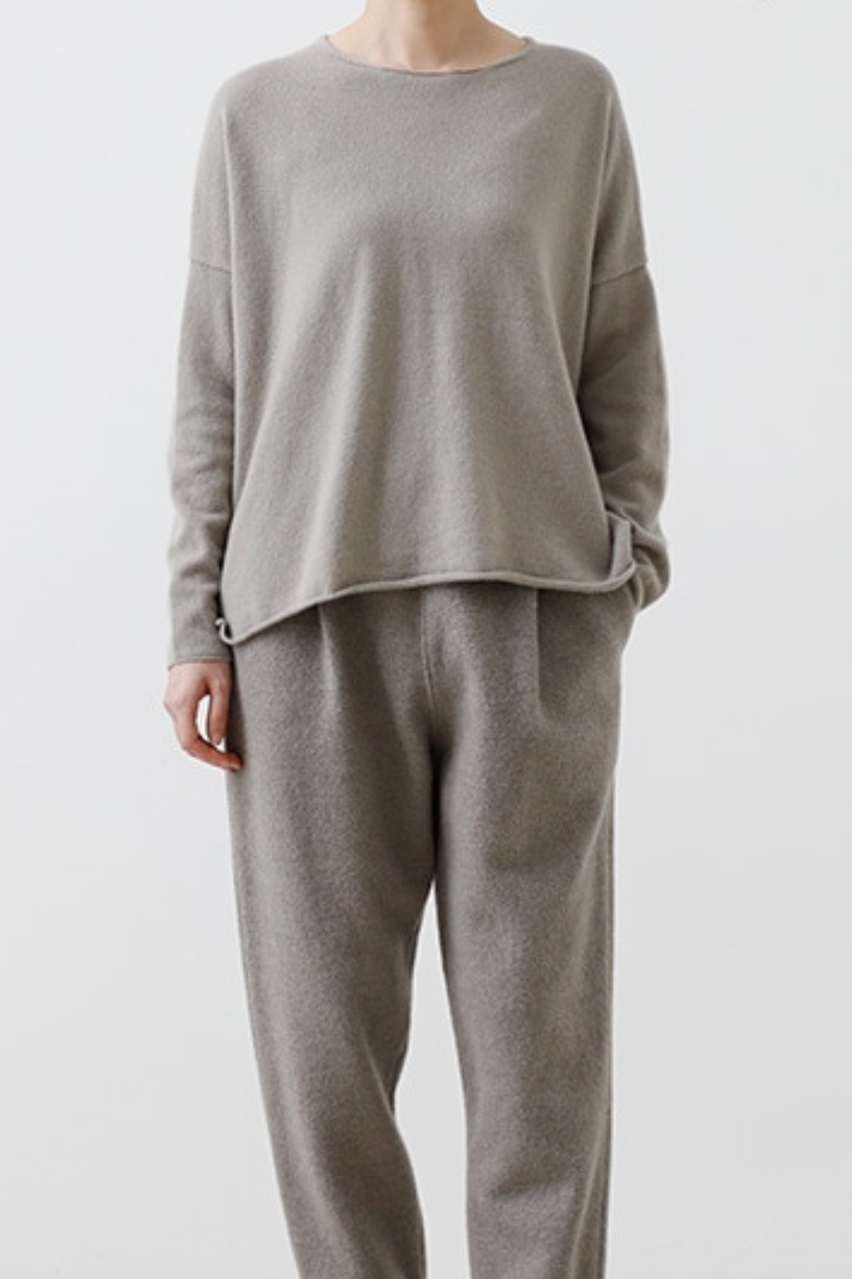 CASHMERE BASIC PULLOVER
