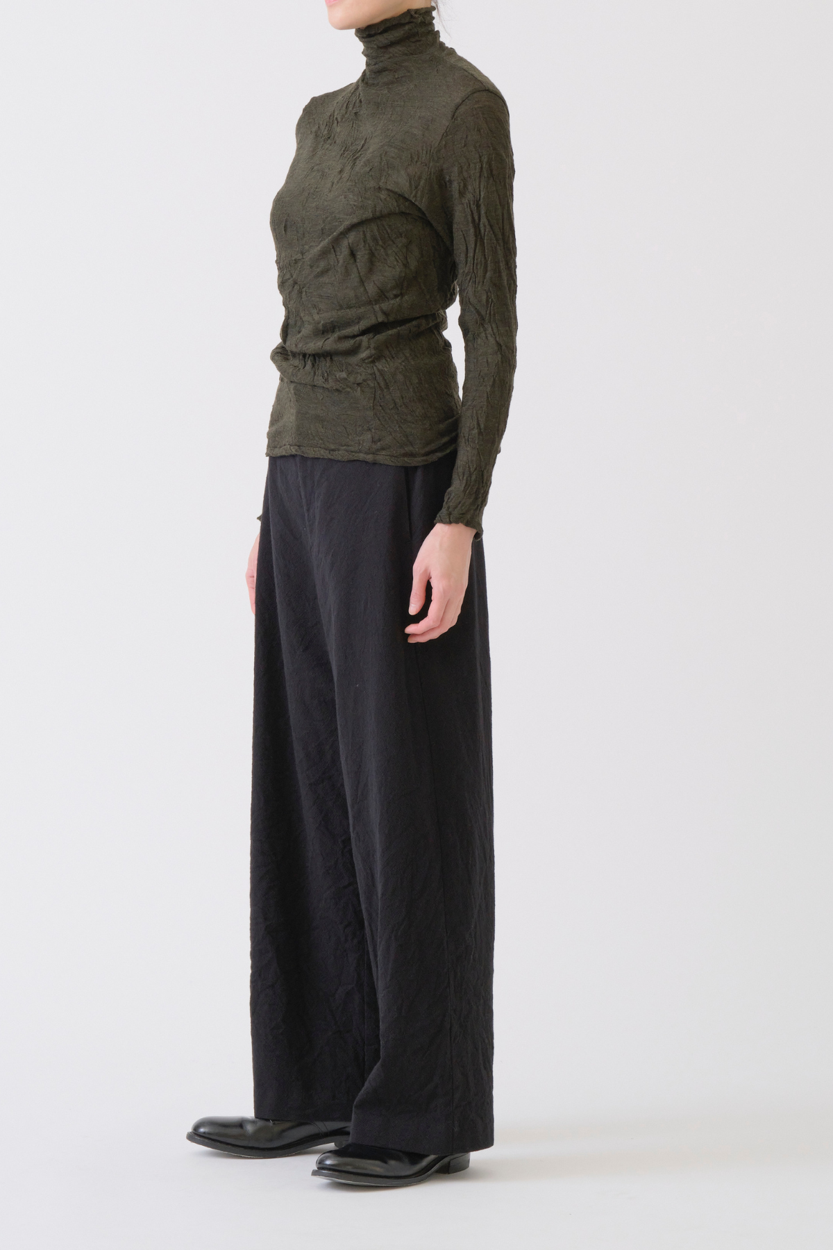 WG CRINKLE TURTLENECK PULL
