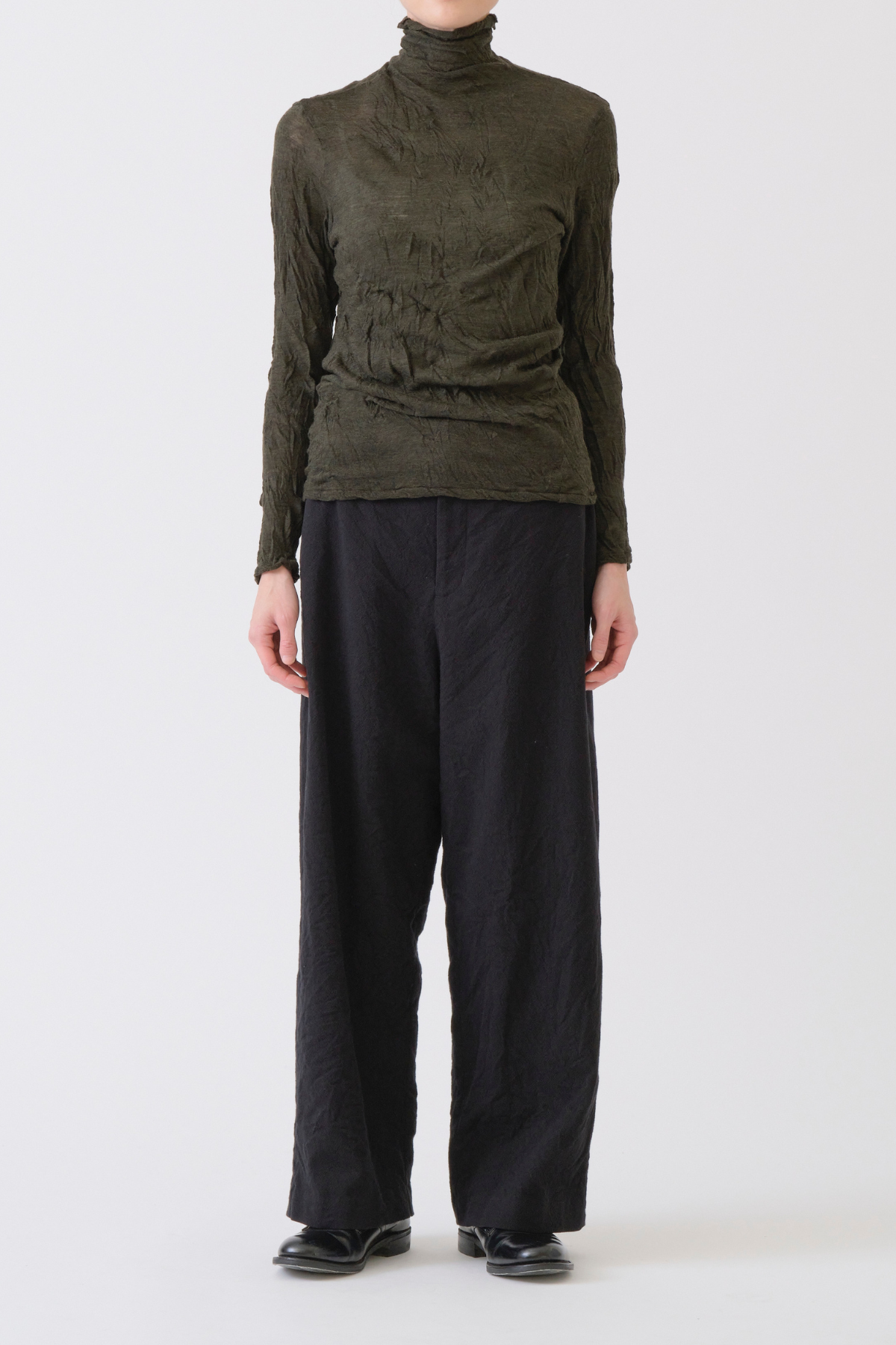 WG CRINKLE TURTLENECK PULL
