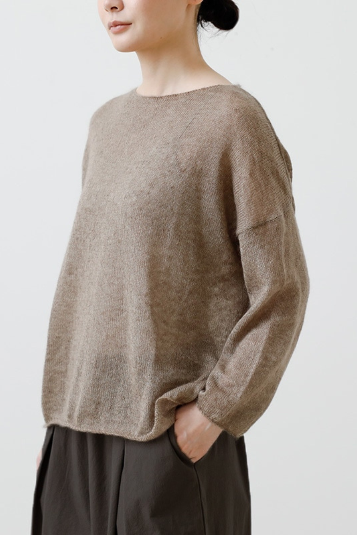 MOHAIR SILK PULLOVER