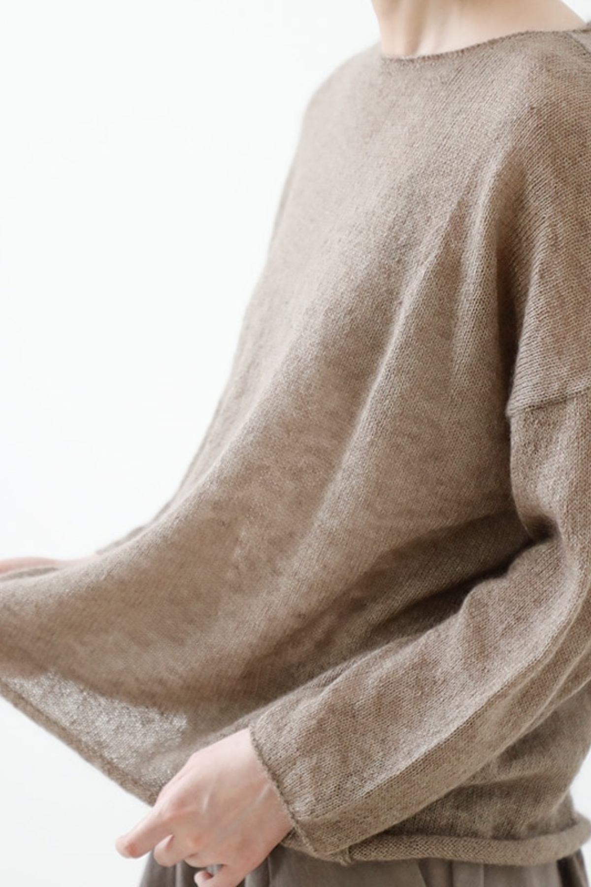 MOHAIR SILK PULLOVER