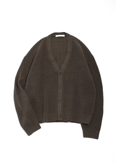 WOOL COTTON CARDIGAN
