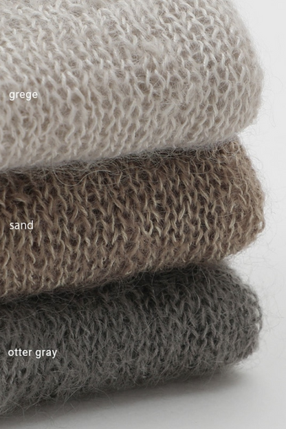MOHAIR SILK PULLOVER