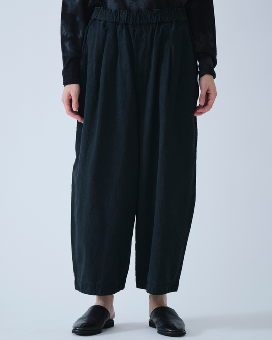 C/L HIGH DENSITY PW CROPPED PANTS