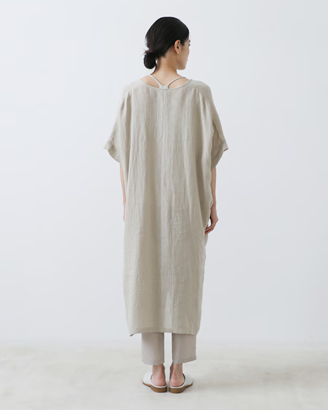 LINEN PONCHO