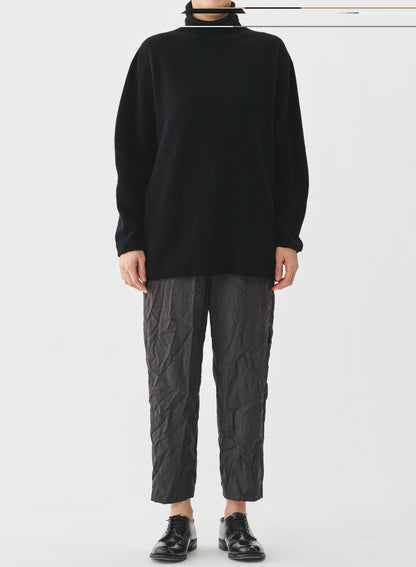 FINE MERINO WOOL TURTLENECK KNIT PULLOVER