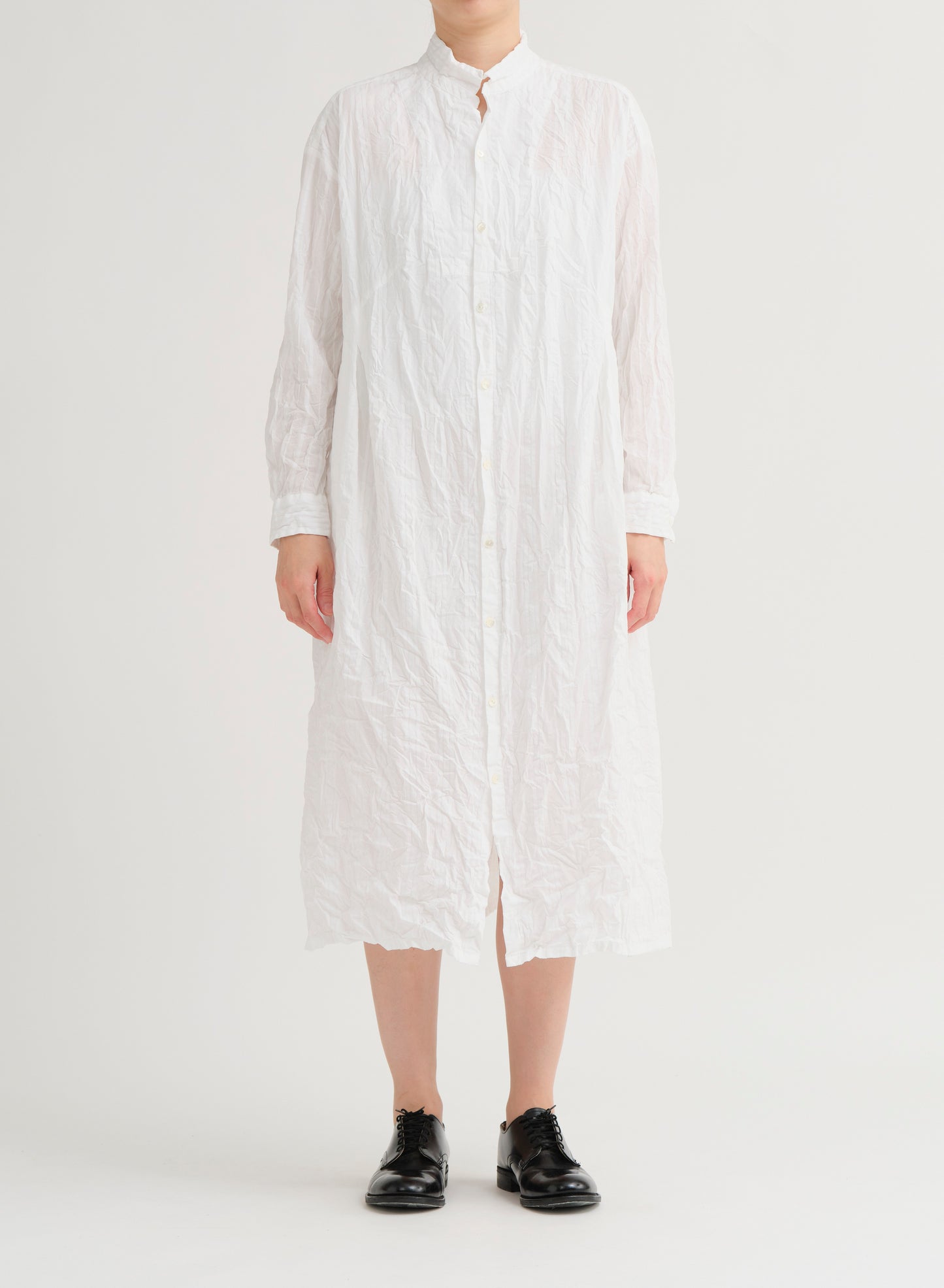 DOBBY SHIRT DRESS