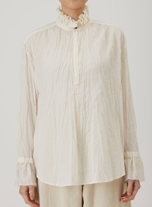 CL RUFFLE BLOUSE