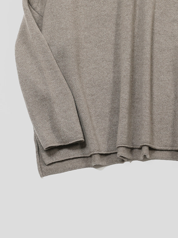 CASHMERE HIGH NECK PULLOVER