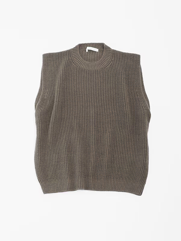 WOOL COTTON VEST