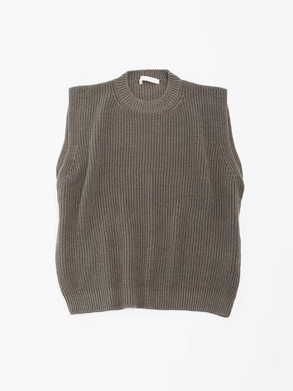 WOOL COTTON VEST