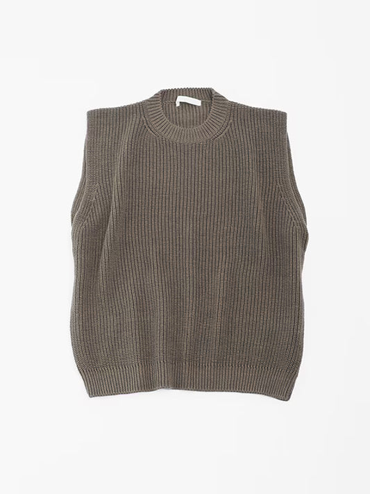 WOOL COTTON VEST