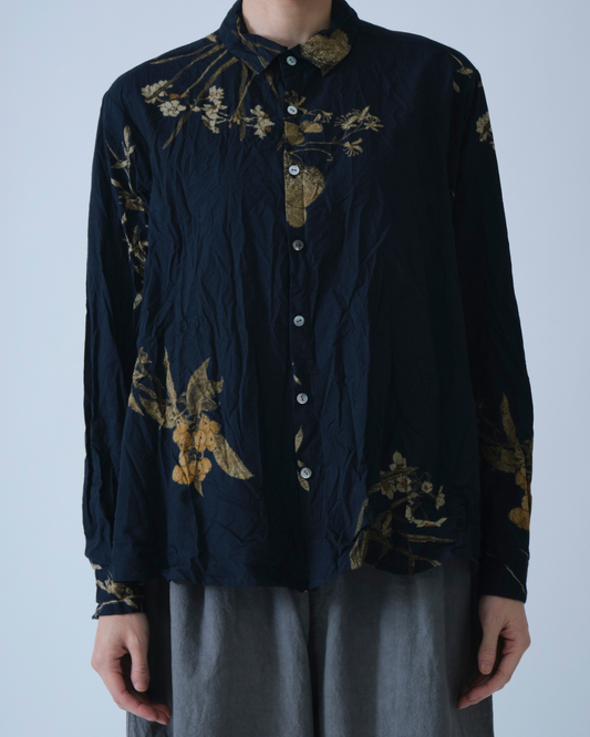 JAPONISM FLOWER PRINT BLOUSE