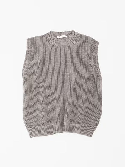 WOOL COTTON VEST