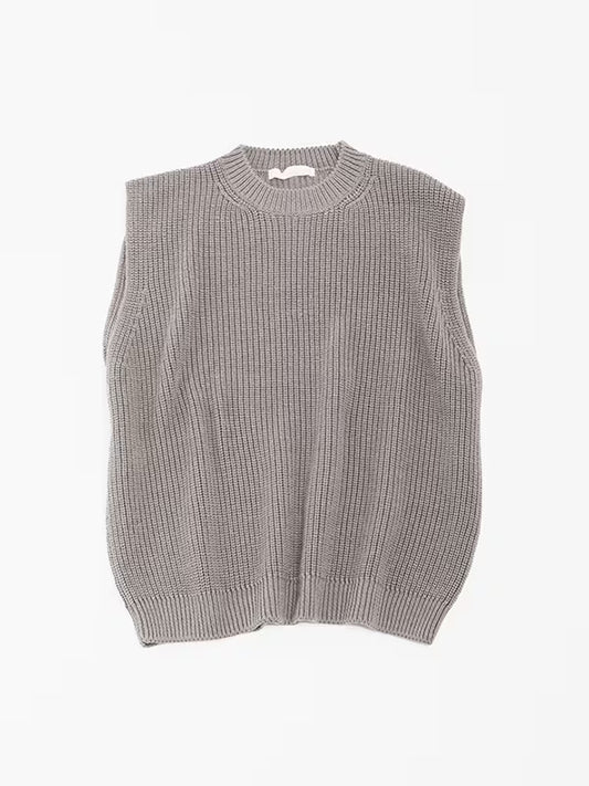 WOOL COTTON VEST