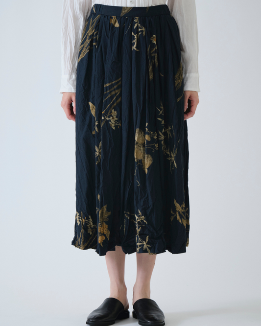 JAPONISM FLOWER PRINT SKIRT