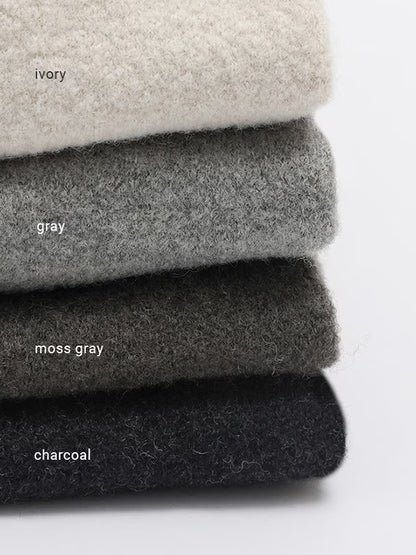 PRESS WOOL SHORT COAT