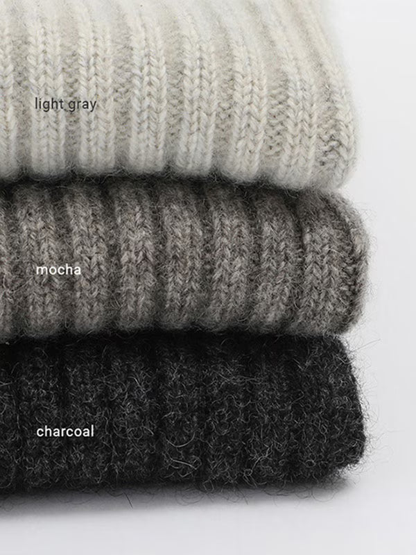 CASHMERE RIB SNOOD