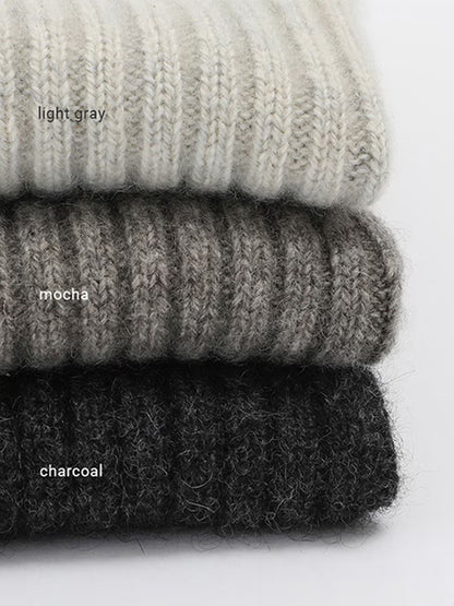 CASHMERE RIB SNOOD