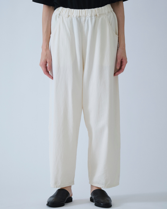 8OZ NATURAL DENIM EASY PANTS