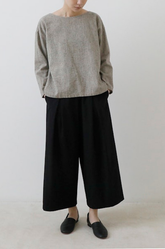 COTTON CULOTTE PANTS