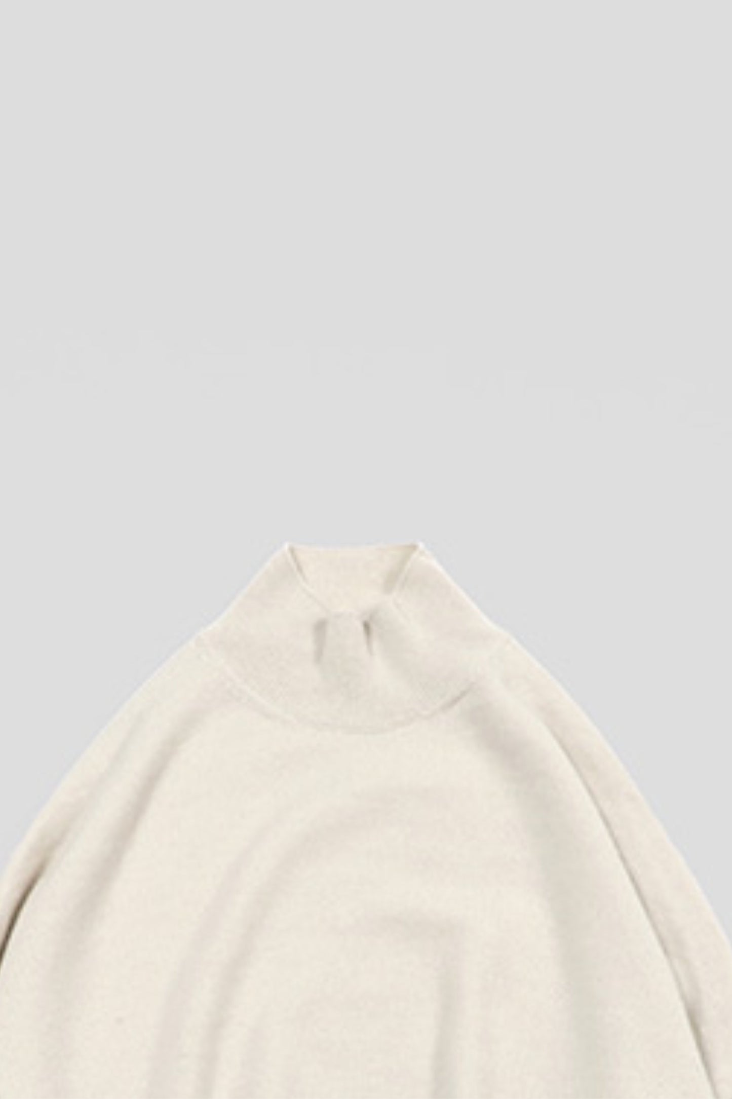 CASHMERE HIGH NECK PULLOVER