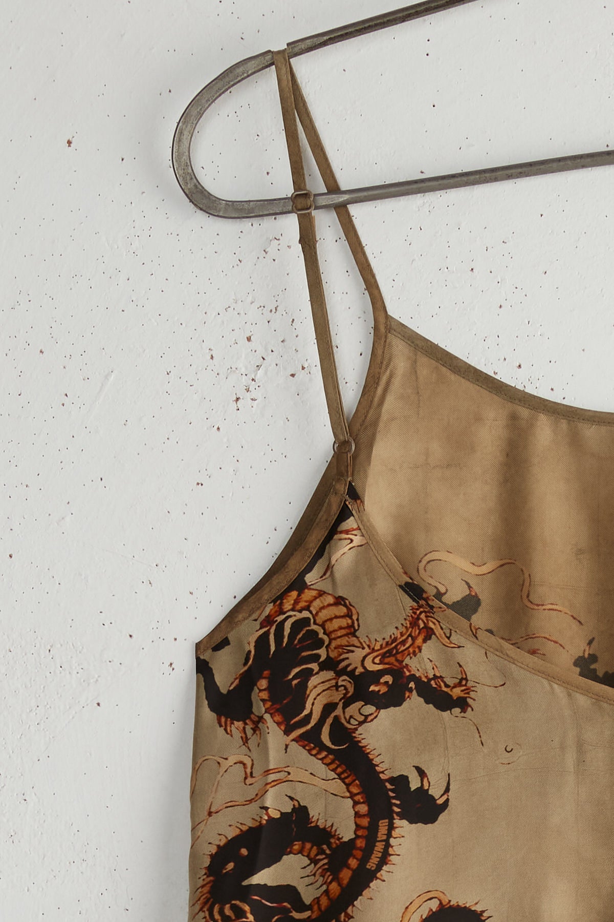 uma wang ドラゴン　キャミソールワンピース uma wang Dragon print camisole
