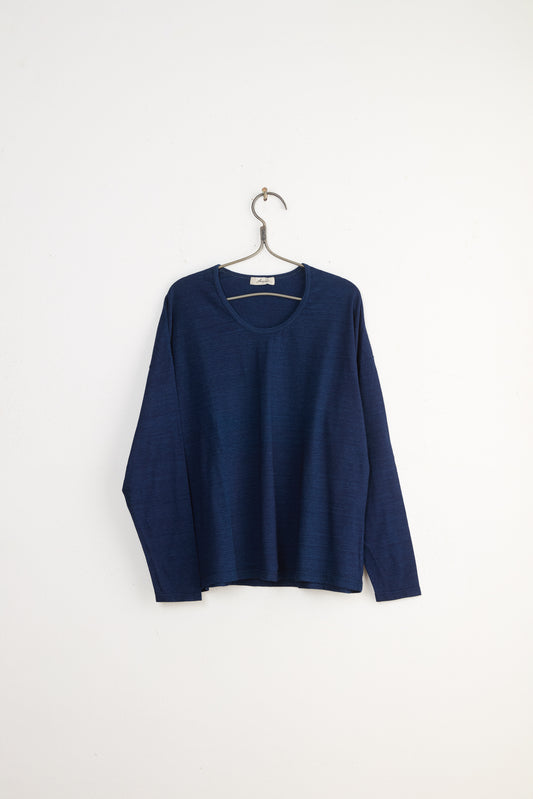 INDIGO LOOSE PULLOVER