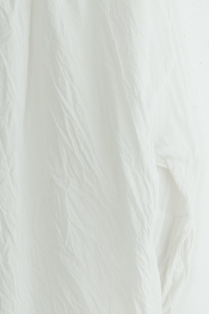 BISHOP SLEEVE RUFFLE SHIRT