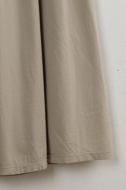 COTTON JERSEY LONG SKIRT