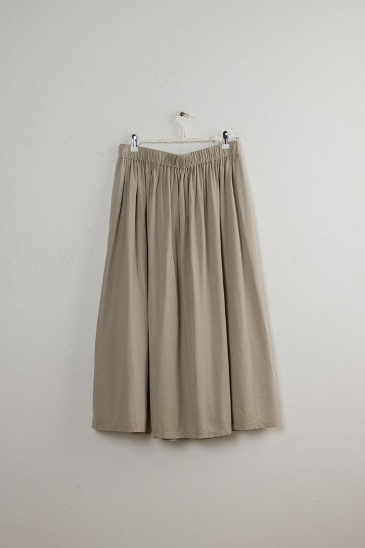 COTTON JERSEY LONG SKIRT