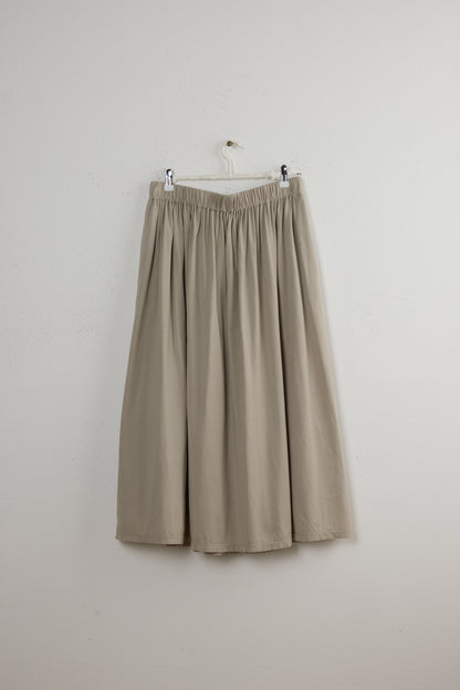 COTTON JERSEY LONG SKIRT