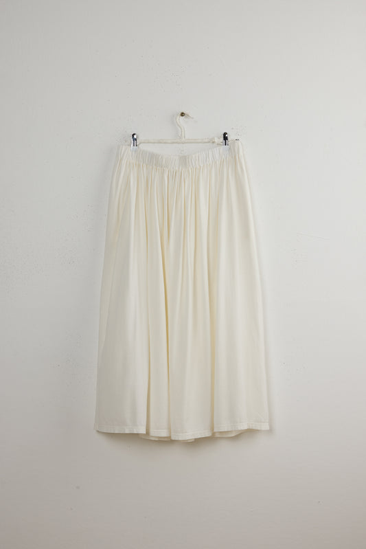 COTTON JERSEY LONG SKIRT