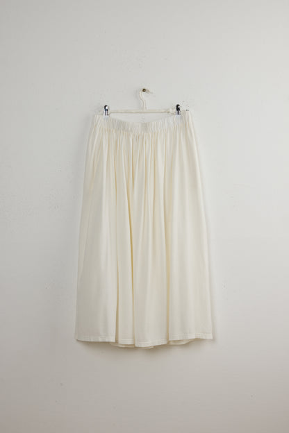 COTTON JERSEY LONG SKIRT