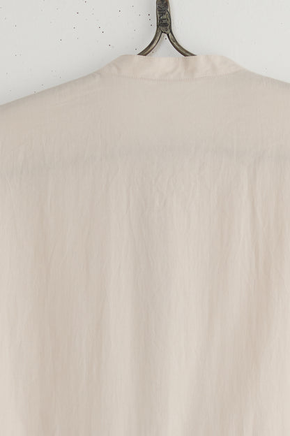 SLEEVELESS PLEATED SHIRT DRESS
