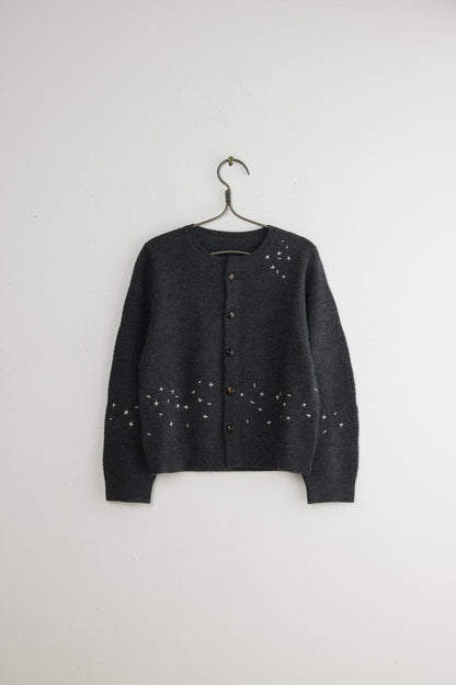 STITCH KNIT CARDIGAN