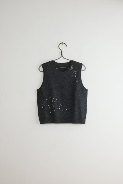 STITCH KNIT VEST