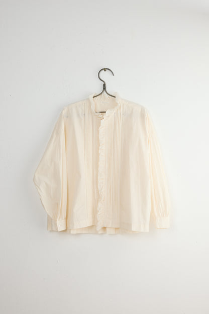 L PIN TUCK SHIRT